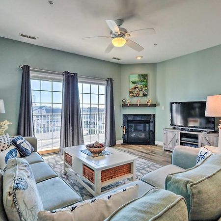 Downtown Ocean City Condo Balcony With Inlet View Exterior photo