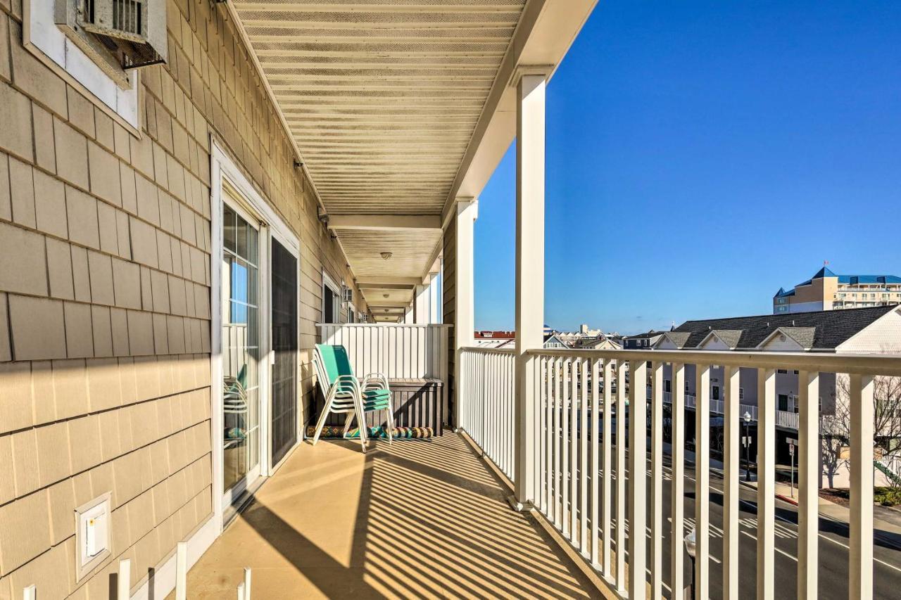Downtown Ocean City Condo Balcony With Inlet View Exterior photo
