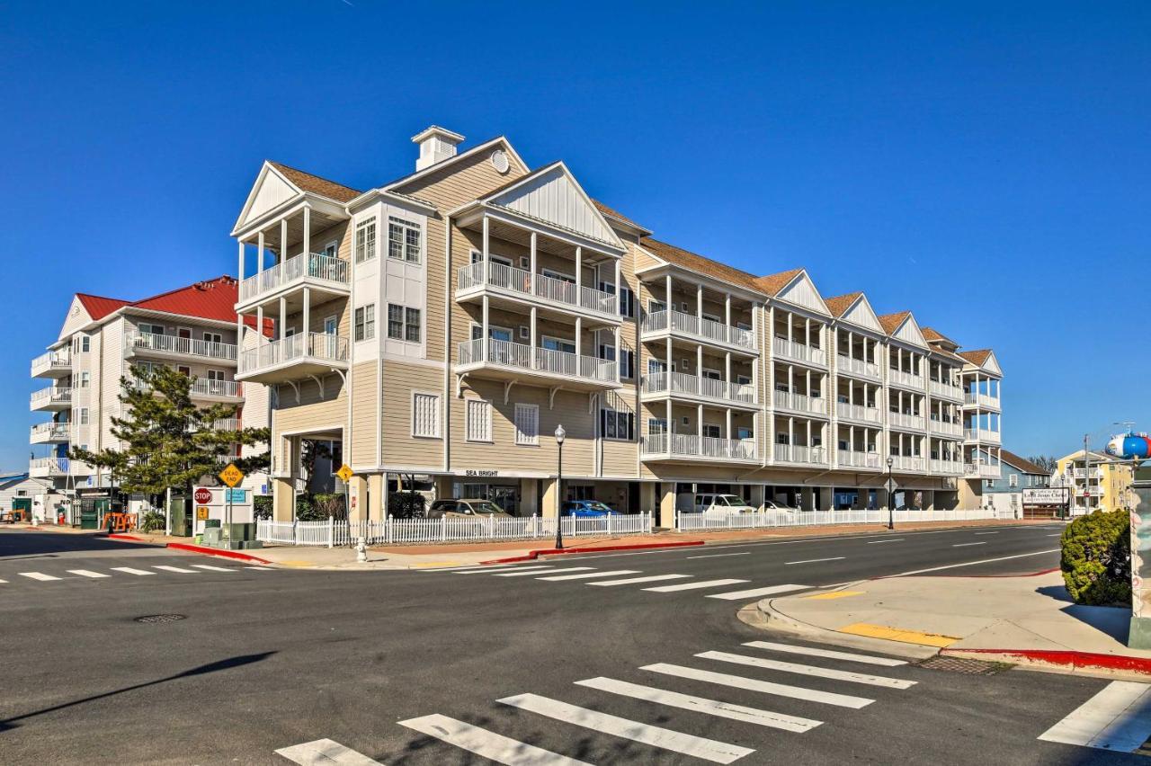 Downtown Ocean City Condo Balcony With Inlet View Exterior photo