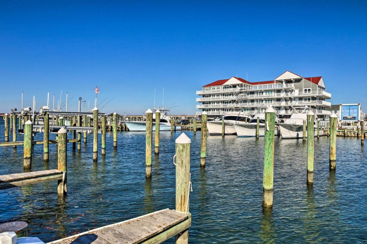 Downtown Ocean City Condo Balcony With Inlet View Exterior photo